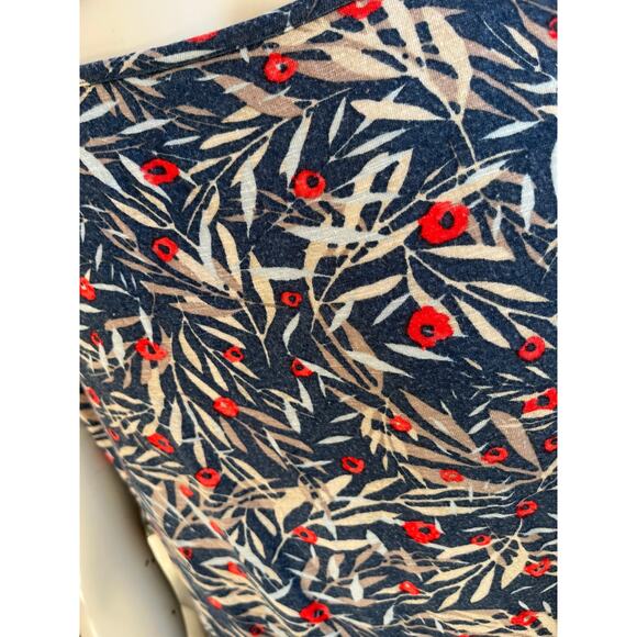 Royal Robbins Floral Blue White Modal Blend Midi Dress Women's Size Small - Picture 6 of 9